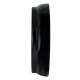 Metal Wall Clock, Black & White (Requires 1-AA Battery)