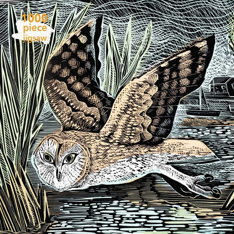 Marsh Owl: 1000-Piece Jigsaw Puzzle