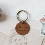 Adventure Awaits Keychain