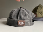 Artist Hat, Vintage Inspired Docker Cap, Brimless Hat