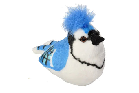 Audubon II Blue Jay Stuffed Animal - 5"