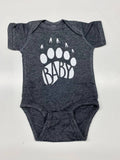 Baby Bear Onesie - Vintage Smoke