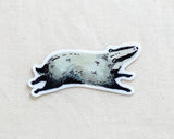 Badger Animal Vinyl Sticker