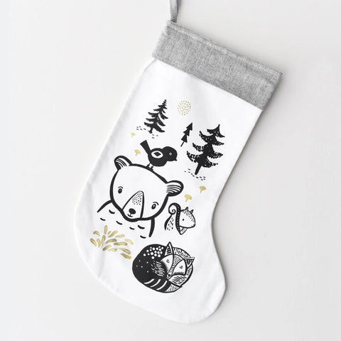 Bear and Friends Stocking