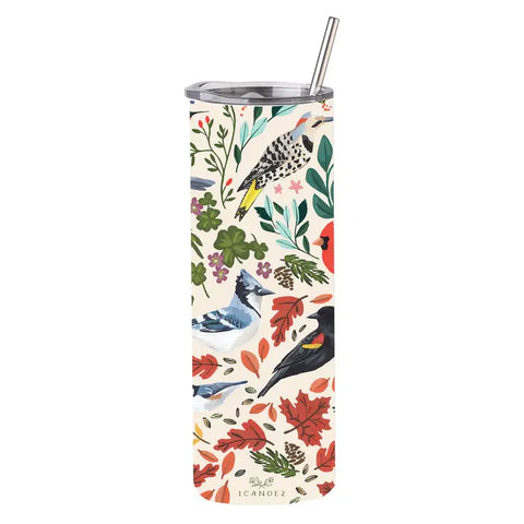 Feathered Friends Birds Tumbler