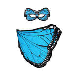 Blue Butterfly Wings + Mask