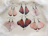 Blush Pink Butterfly Wings Earrings #4