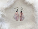 Blush Pink Butterfly Wings Earrings #3