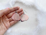 Blush Pink Butterfly Wings Earrings #6