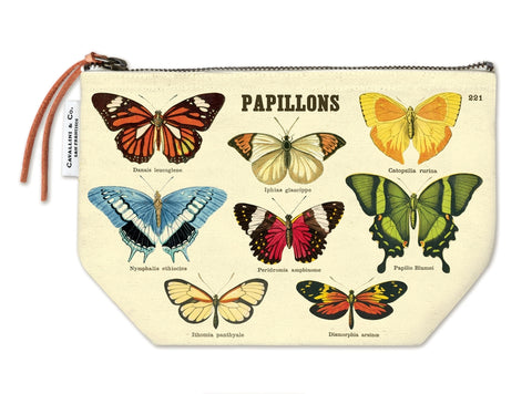 Butterflies Vintage Pouch