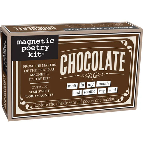 Chocolate - Magnetic Poetry Kit
