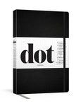 Dot Journal (Black): A Dotted, Blank Journal for List-Making, Journaling, Goal-Setting