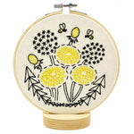 Bee Kind, Dandelion Embroidery Kit