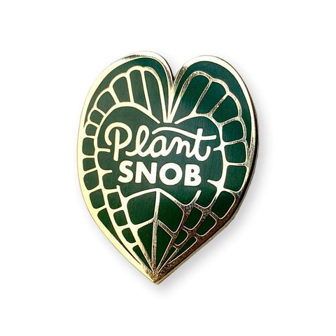 Plant Snob Enamel Pin
