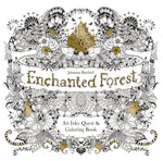 Enchanted Forest: An Inky Quest and Coloring Book