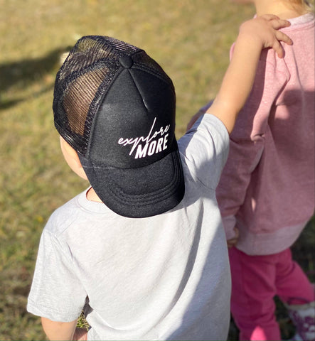 Explore More Kids Trucker Hat