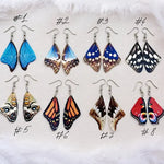 Yellow Fairy Butterfly Wings Earrings #5