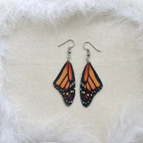 Monarch Fairy Butterfly Wings Earrings #6