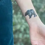 Forest Forage Temporary Tattoo