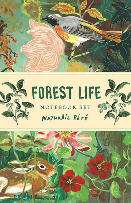Forest Life Notebook Set by Natalie Lete