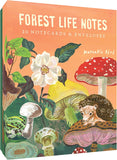 Forest Life Notes: 20 Notecards & Envelopes