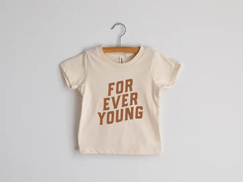 Forever Young Organic Toddler & Kids Tee
