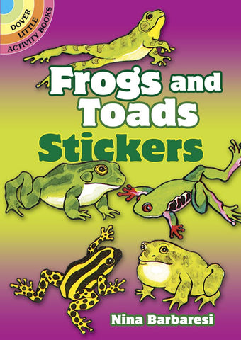 Frogs and Toads Stickers (Dover Little Activity Books)