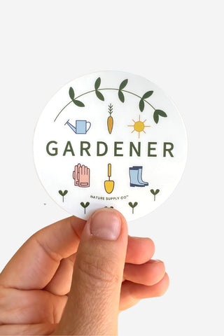 Gardener Sticker - Color