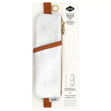 Golden Hour White Embossed Notebook Pouch
