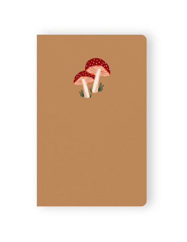 Golden Mushroom Classic Layflat Notebook