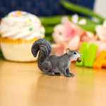 Gray Squirrel with Nut Figurine