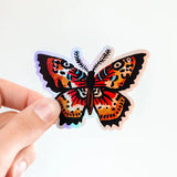 Holographic Butterfly Vinyl Sticker