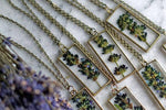 Lavender Pendant Necklace