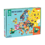 Map Of Europe Geography Puzzle