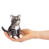 Tabby Cat Finger Puppet