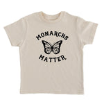 Monarchs Matter Organic Kids Shirt - Mustard