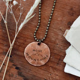 Move Mountains Penny Necklace
