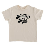 Nature is Neat Kids Shirt - Heather Olive