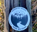 Country Roads Take Me Home Sticker