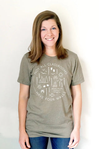 Not All Classrooms Have Four Walls Shirt - Adult