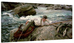 On His Holidays, Norway, 1901, John Singer Sargent Canvas Art Print