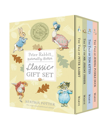 Peter Rabbit Naturally Better Classic Gift Set by Beatrix Potter