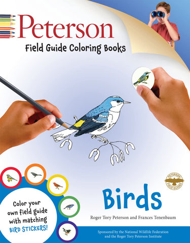 Peterson Field Guide Coloring Books: Birds (with stickers)