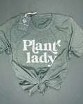 Plant Lady T-Shirt: Forest Green