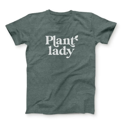 Plant Lady T-Shirt: Forest Green