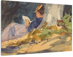 Resting, 1880, John Singer Sargent Canvas Art Print