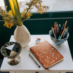 Samantha Embroidered Layflat Journal