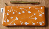 Samantha Vegan Leather Embroidered Pouch