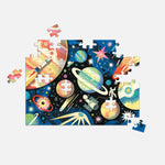 Space Mission 100 Piece Double-Sided Puzzle