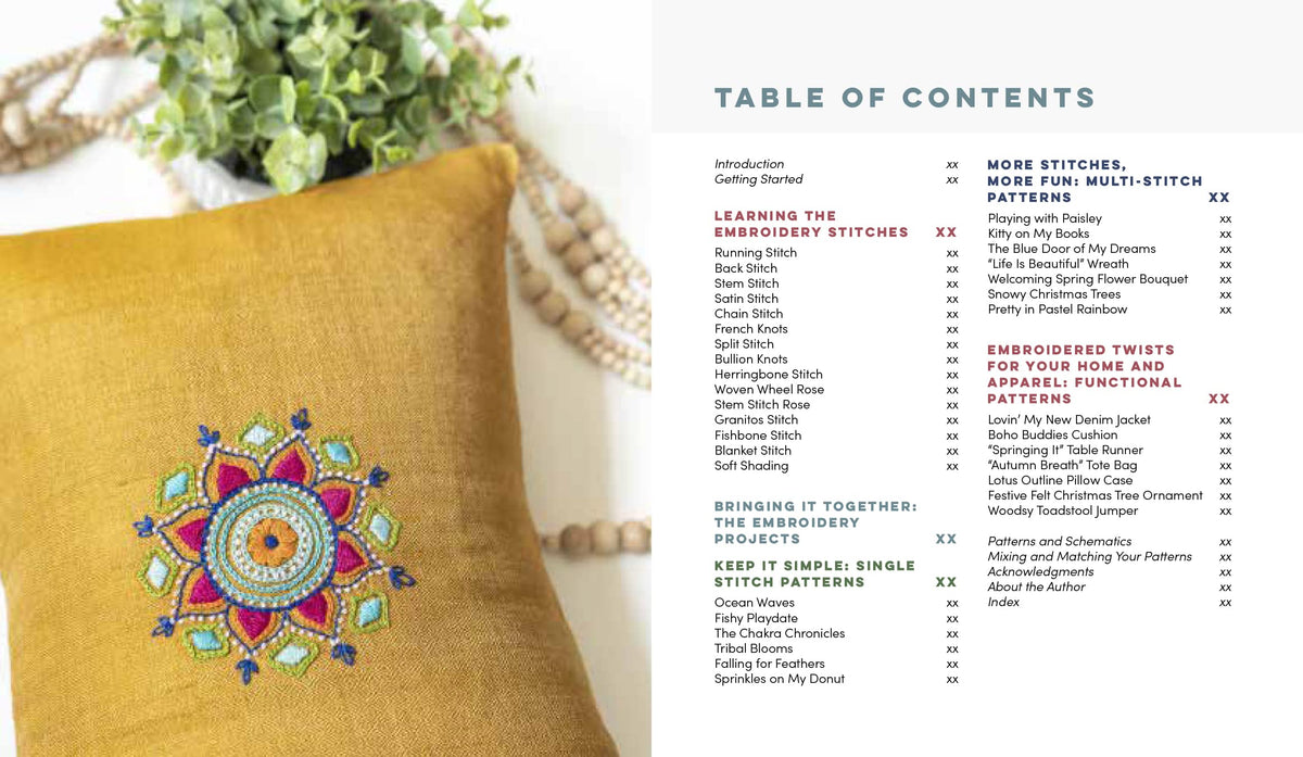 The Embroidery Handbook: All the Stitches You Need to Know to Create G ...